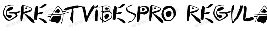 GreatVibesPro Regula字体转换